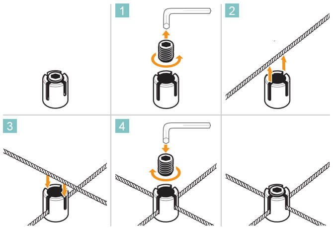 Proper Wire Rope Clamp Installation Instruction