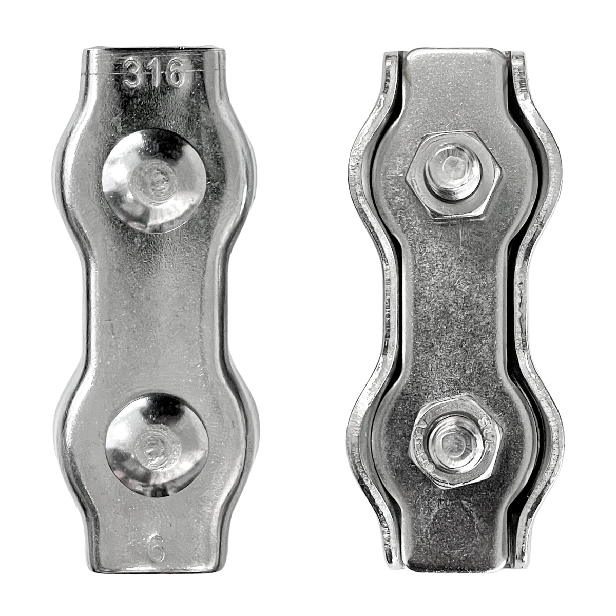 Duplex Wire Rope Clip - Profile Duplex Wire Rope Clip - Profile