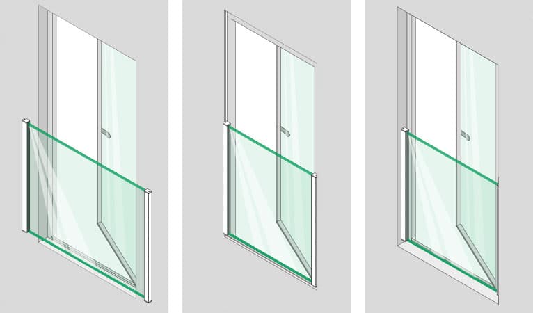 Easy Glass View - Mounting Options Easy Glass View - Mounting Options