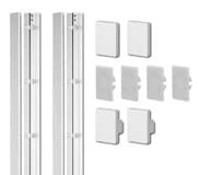 White Profile Set - Glass View White Profile Set - Glass View