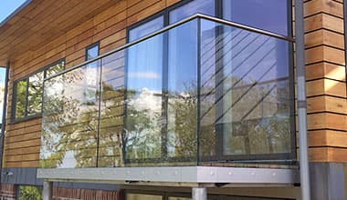 Fascia Mount Glass Channel Balustrade Fascia Mount Glass Channel Balustrade