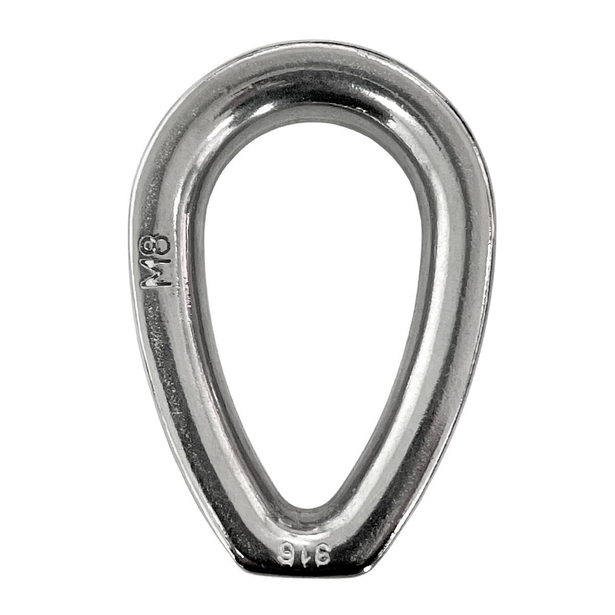 Stainless Steel Wire Rope HD Closed Thimble - Profile Stainless Steel Wire Rope HD Closed Thimble - Profile