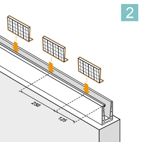 Insert plastic inlay Insert plastic Inlay