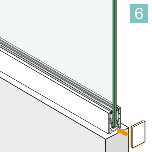 Add end plate for the perfect finishing touch Add end plate for the perfect finishing touch