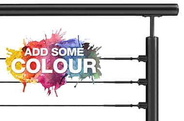 Powder Coating for Modular Balustrade Powder Coating for Modular Balustrade