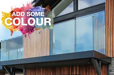 Powder Coating for Frameless Glass Balustrade Powder Coating for Frameless Glass Balustrade
