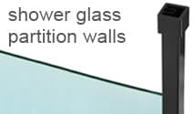 Shower Glass Partition Walls