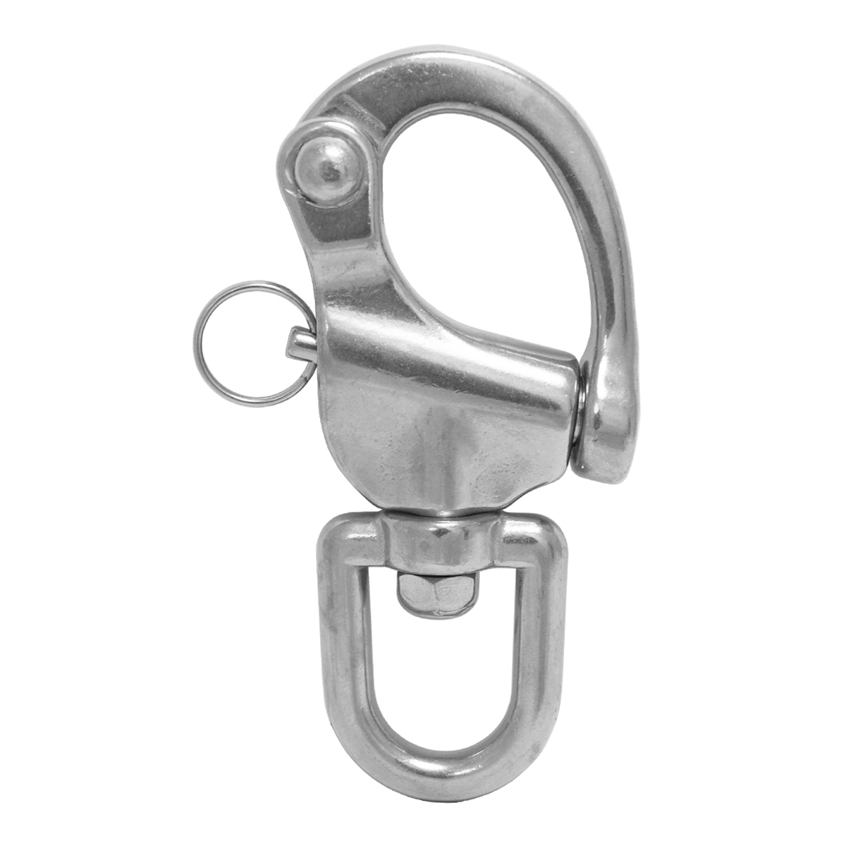 Snap Shackle - Swivel Eye - Stainless Steel Marine Grade 316 Snap Shackle - Swivel Eye - Stainless Steel
