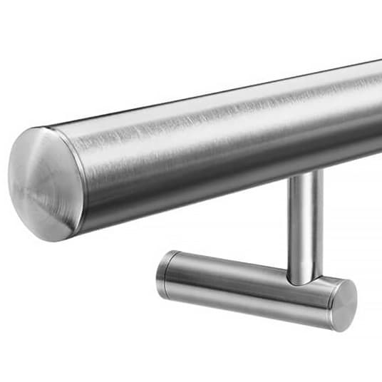 Stainless Steel Handrail with Invisible Fix Bracket