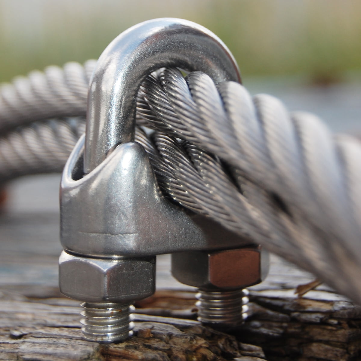 Wire Rope Grip - Stainless Steel Rope Wire Rope Grip - Stainless Steel Rope