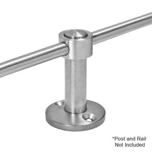 Adapter for Mid Post with 10mm Bar Railing