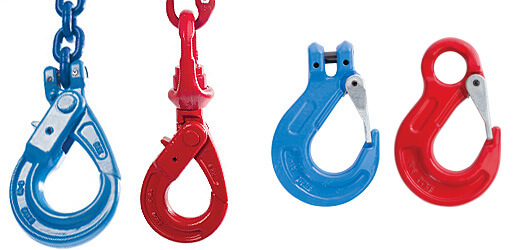 Lifting Hooks for Chain Slings - Grade 80 - Grade 100
