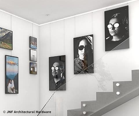 Gallery Picture Rail - Hanging Frame Suspension System