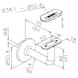 Handrail Bracket - Dimensions