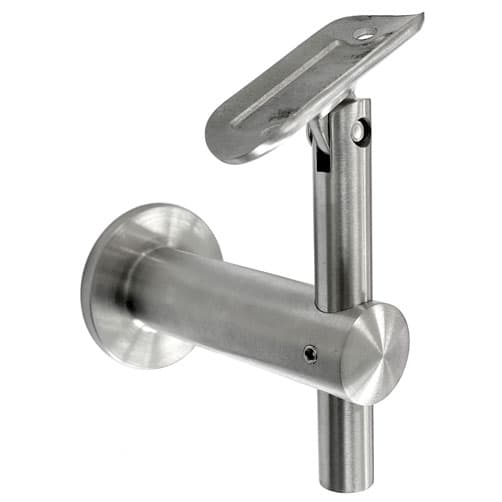 Flat Plate To Flat Support Handrail Bracket For Stainless Steel Balustrade