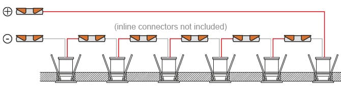 Mini LED Downlights Connection