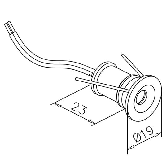 Mini LED Downlight - Dimensions