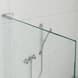 Shower Screen with Left Bracket Support