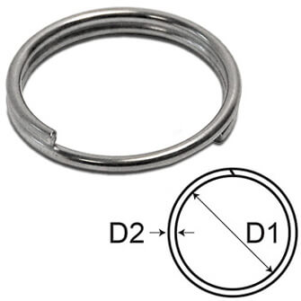 Split Ring 316 Stainless Steel | S3i Group