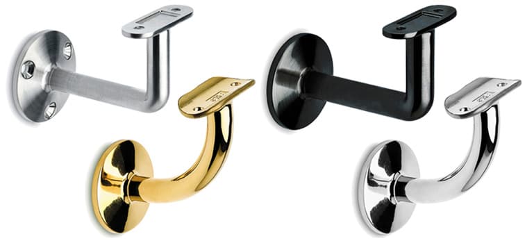 Handrail Bracket Supports in a Choice of Finishes